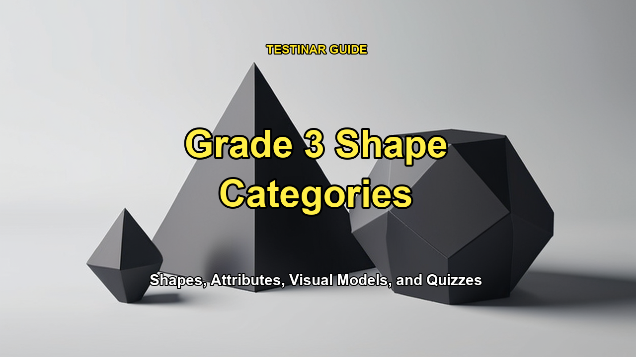 Grade 3 Shape Categories