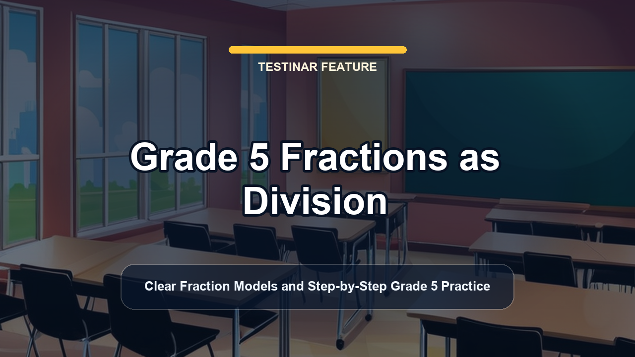 Grade 5 Fractions as Division