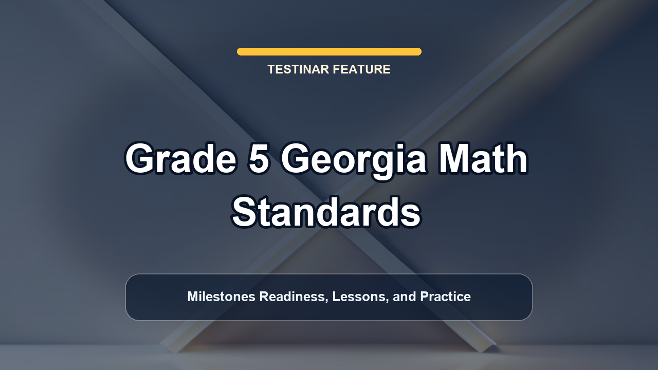 Grade 5 Georgia Math Standards