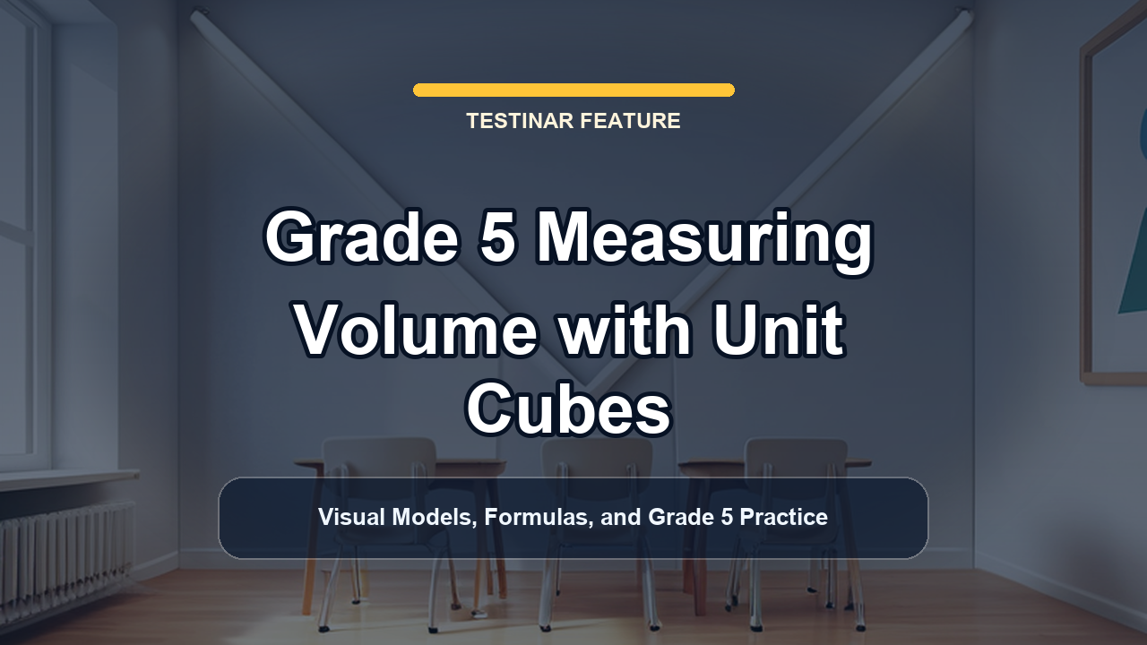Grade 5 Measuring Volume with Unit Cubes