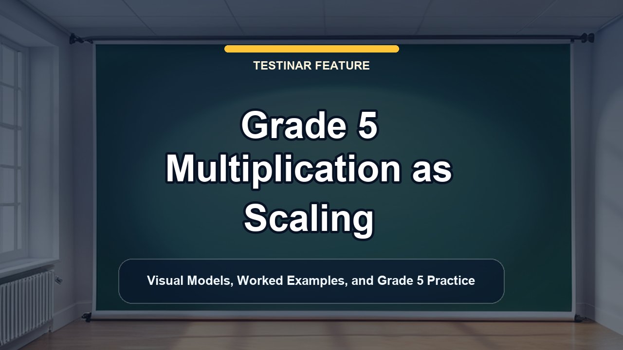 Grade 5 Multiplication as Scaling