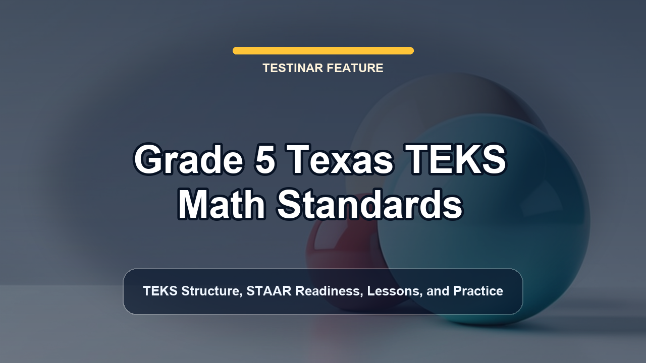 Grade 5 Texas TEKS Math Standards