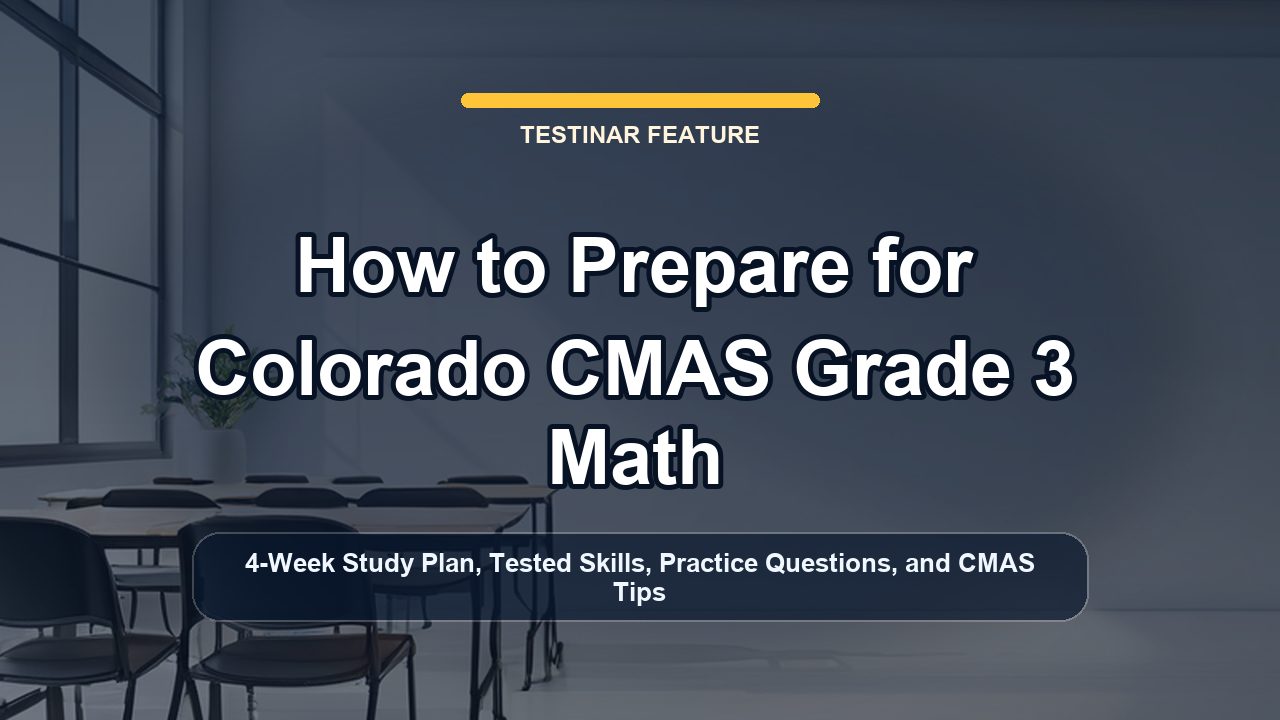 How to Prepare for Colorado CMAS Grade 3 Math