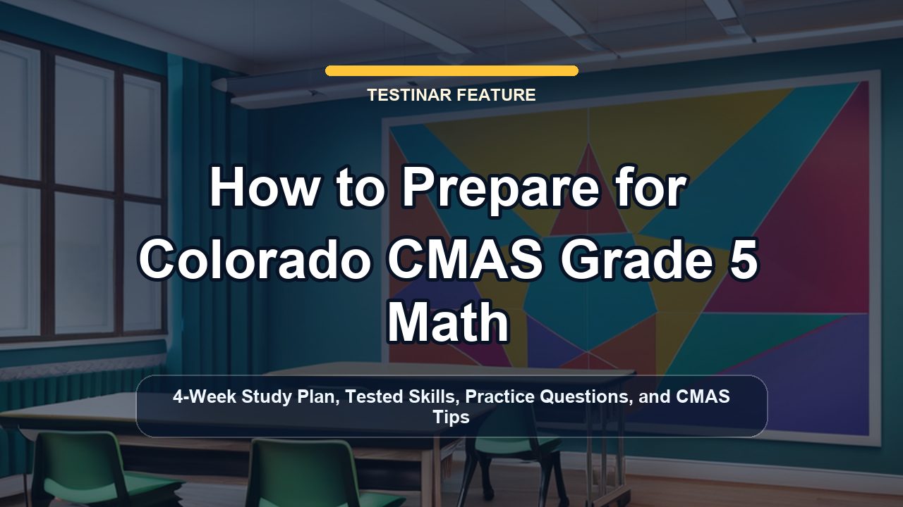 How to Prepare for Colorado CMAS Grade 5 Math