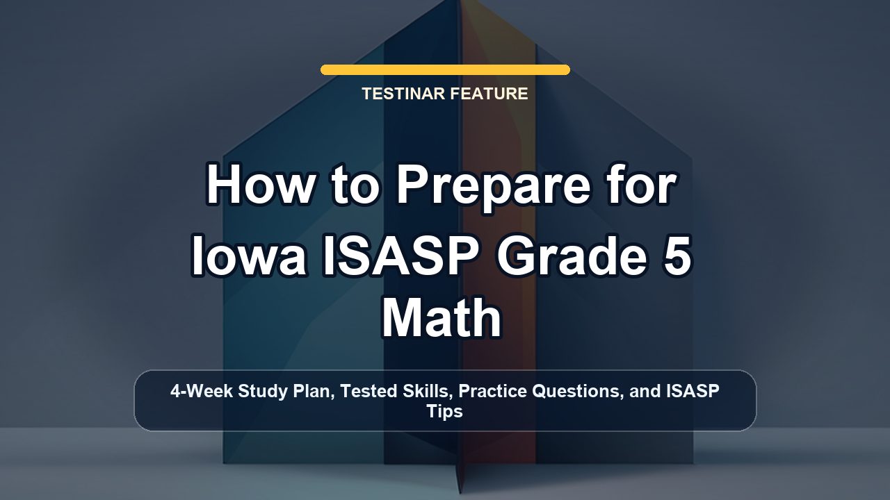 How to Prepare for Iowa ISASP Grade 5 Math