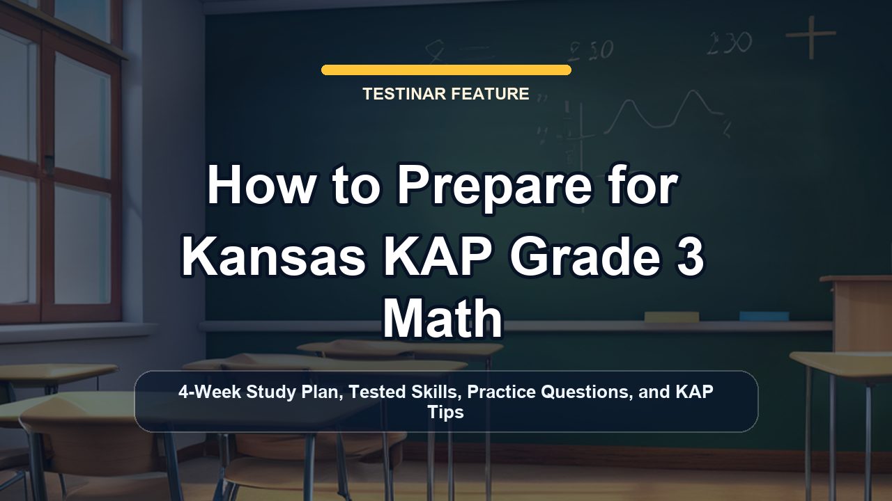How to Prepare for Kansas KAP Grade 3 Math