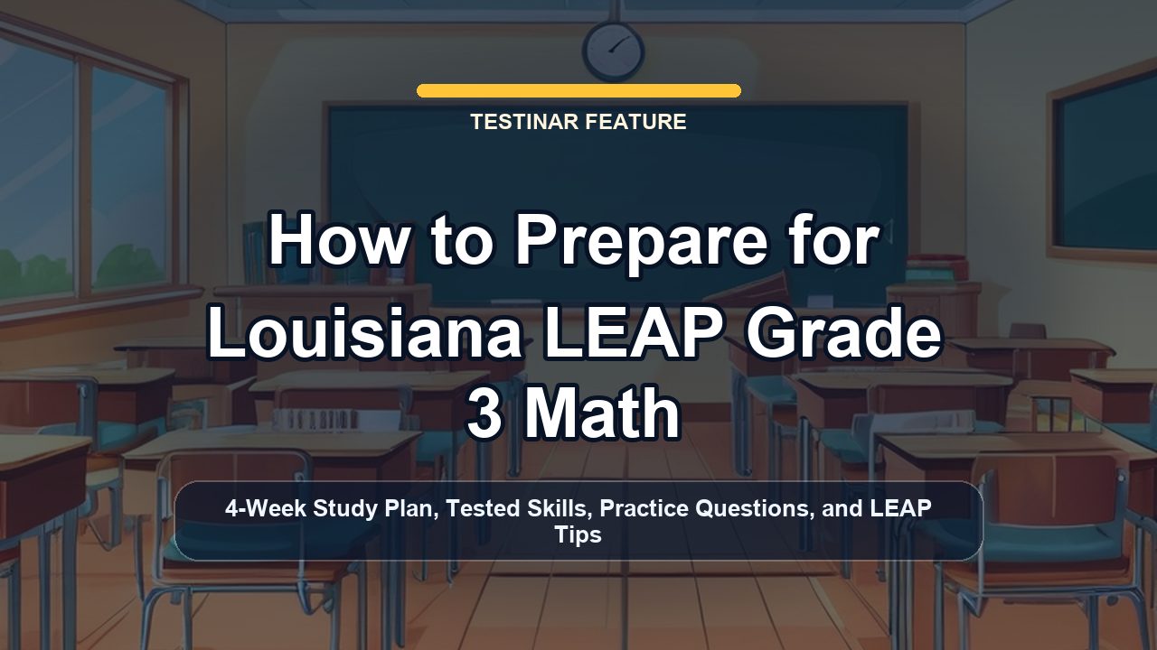 How to Prepare for Louisiana LEAP Grade 3 Math