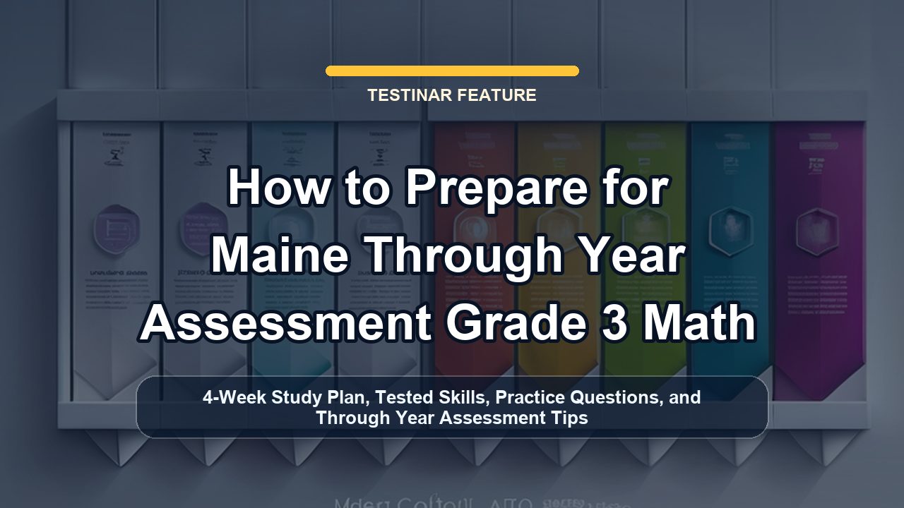 How to Prepare for Maine Through Year Assessment Grade 3 Math