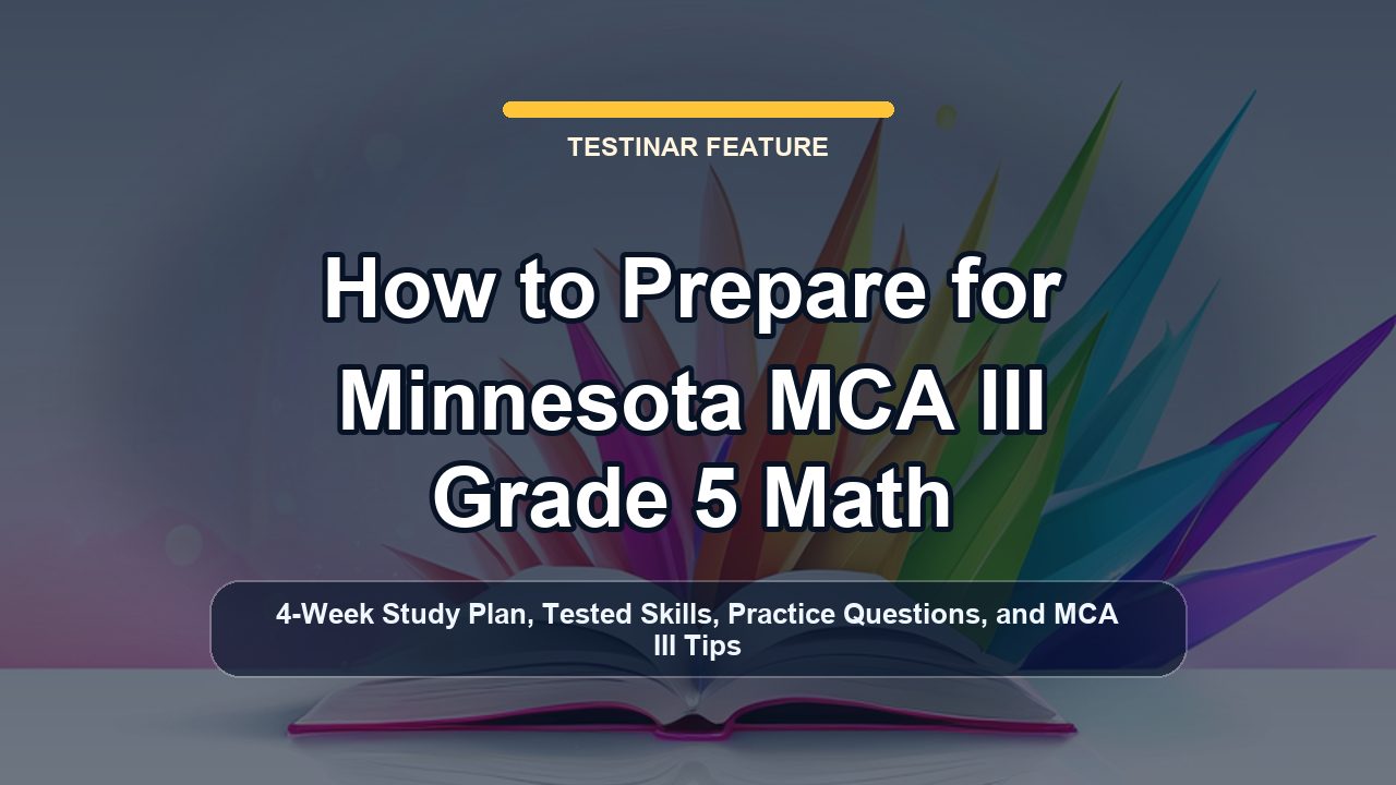 How to Prepare for Minnesota MCA III Grade 5 Math