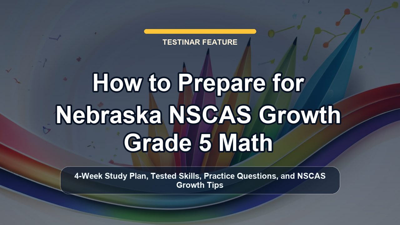 How to Prepare for Nebraska NSCAS Growth Grade 5 Math