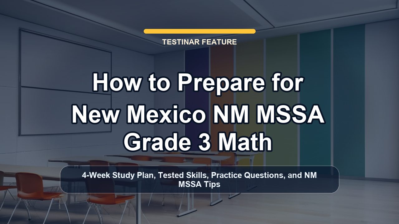 How to Prepare for New Mexico NM MSSA Grade 3 Math