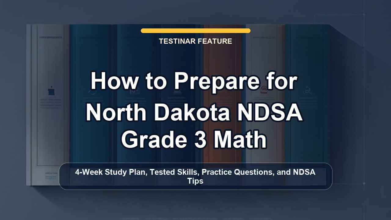 How to Prepare for North Dakota NDSA Grade 3 Math