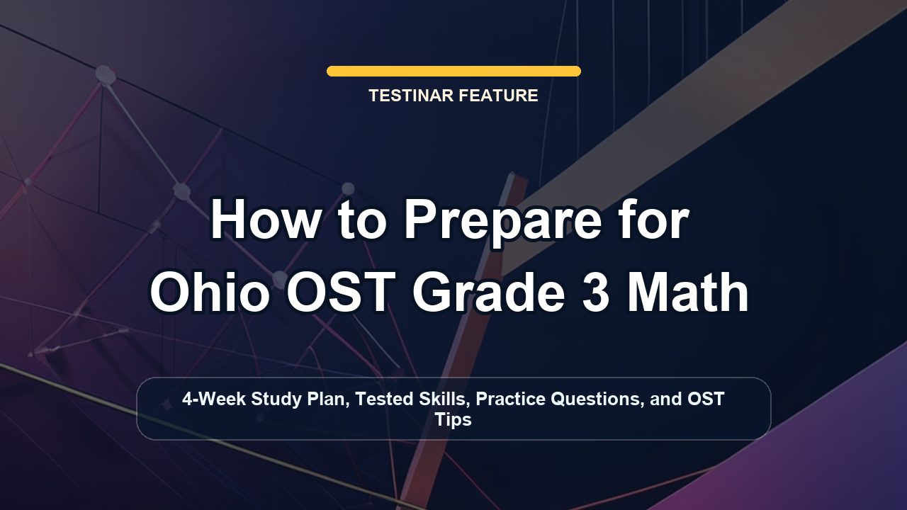 How to Prepare for Ohio OST Grade 3 Math