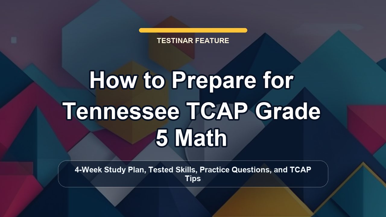 How to Prepare for Tennessee TCAP Grade 5 Math