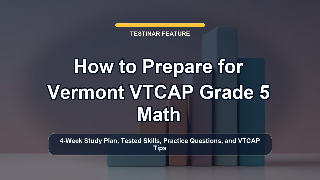 How to Prepare for Vermont VTCAP Grade 5 Math