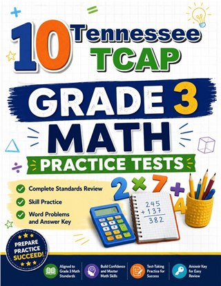 10 Tennessee TCAP Grade 3 Math Practice Tests