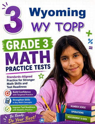 3 Wyoming WY TOPP Grade 3 Math Practice Tests