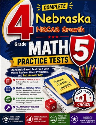4 Nebraska NSCAS Grade 5 Math Practice Tests