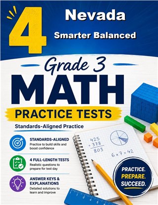 4 Nevada Smarter Balanced Grade 3 Math Practice Tests