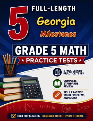5 Georgia Milestones Grade 5 Math Practice Tests