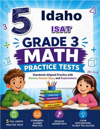 5 Idaho ISAT Grade 3 Math Practice Tests