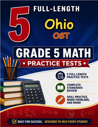 5 Ohio OST Grade 5 Math Practice Tests