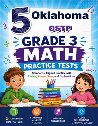 5 Oklahoma OSTP Grade 3 Math Practice Tests