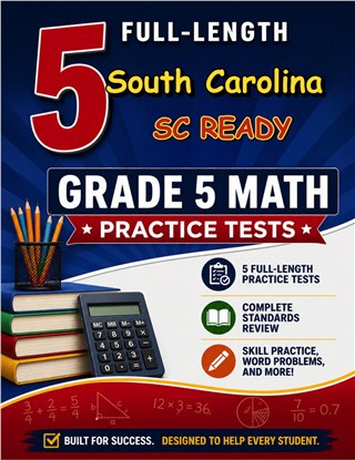5 South Carolina SC READY Grade 5 Math Practice Tests