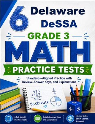 6 Delaware DeSSA Grade 3 Math Practice Tests