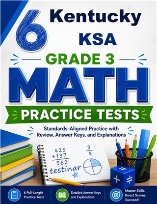 6 Kentucky KSA Grade 3 Math Practice Tests