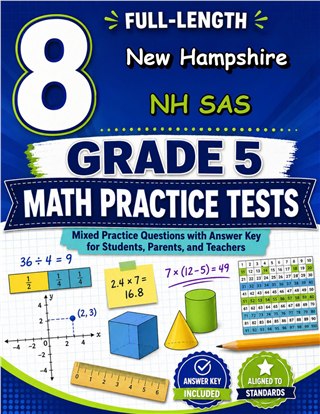 8 New Hampshire NH SAS Grade 5 Math Practice Tests