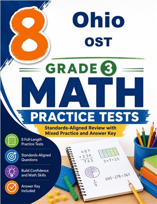 8 Ohio OST Grade 3 Math Practice Tests