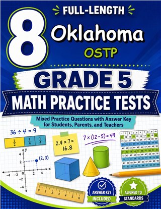 8 Oklahoma OSTP Grade 5 Math Practice Tests