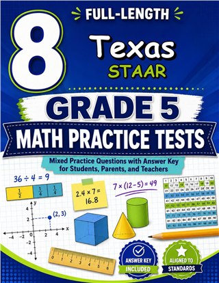 8 Texas STAAR Grade 5 Math Practice Tests