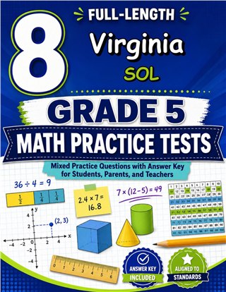 8 Virginia SOL Grade 5 Math Practice Tests