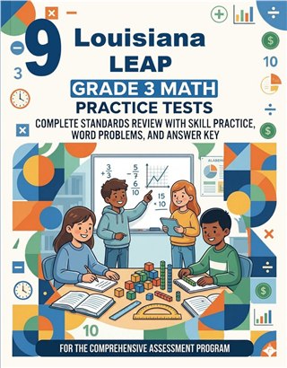 9 Louisiana LEAP Grade 3 Math Practice Tests