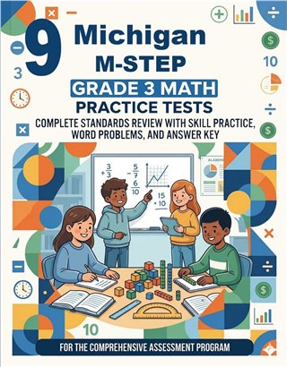 9 Michigan M STEP Grade 3 Math Practice Tests