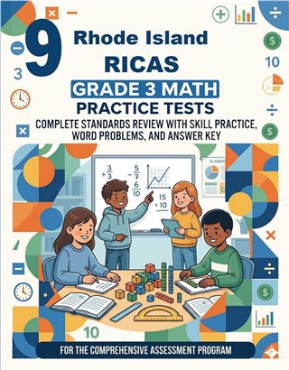 9 Rhode Island RICAS Grade 3 Math Practice Tests