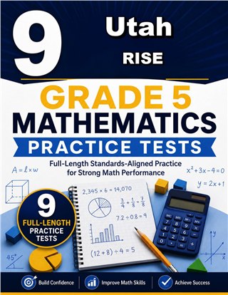 9 Utah RISE Grade 5 Math Practice Tests