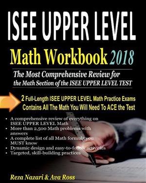 ISEE Upper Level Math Workbook