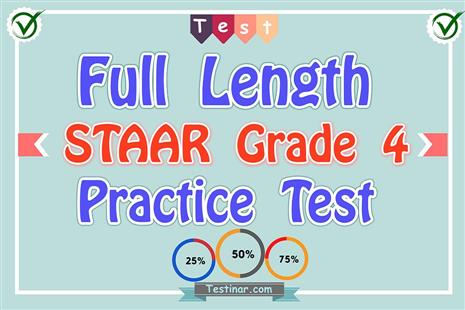 Full Length STAAR Grade 4 Practice Test