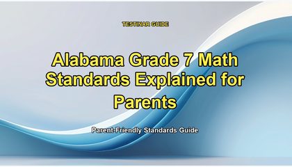 Alabama Grade 7 Math Standards Explained for Parents