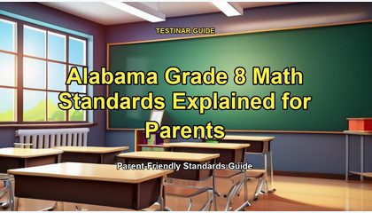 Alabama Grade 8 Math Standards Explained for Parents