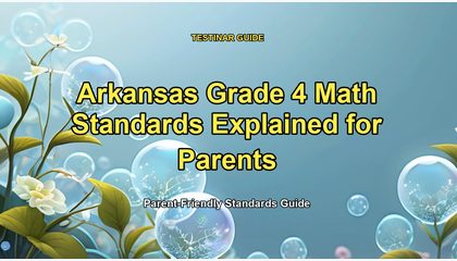 Arkansas Grade 4 Math Standards Explained for Parents