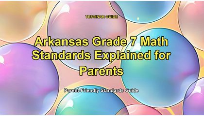 Arkansas Grade 7 Math Standards Explained for Parents
