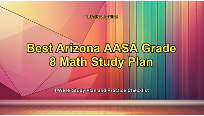Best Arizona AASA Grade 8 Math Study Plan