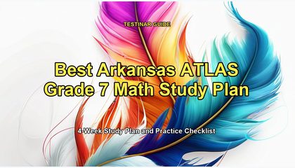 Best Arkansas ATLAS Grade 7 Math Study Plan