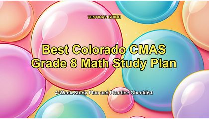 Best Colorado CMAS Grade 8 Math Study Plan