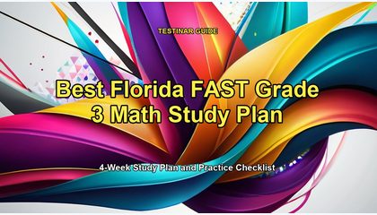 Best Florida FAST Grade 3 Math Study Plan