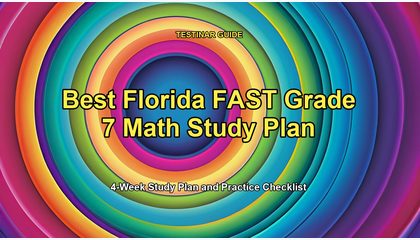 Best Florida FAST Grade 7 Math Study Plan